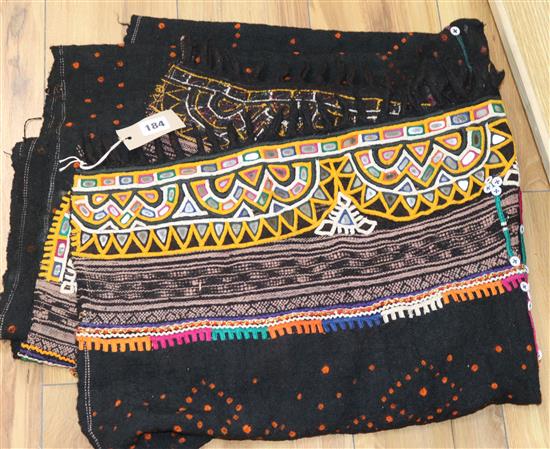 A Banjara tribal wedding shawl